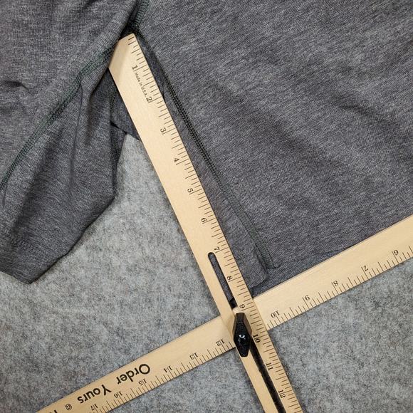 Lululemon Shorts Mens Medium Running Athletic Gray Lined Drawstring Gym Workout - Picture 10 of 12